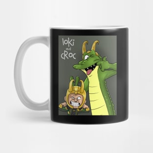 Loki and Croc Mug